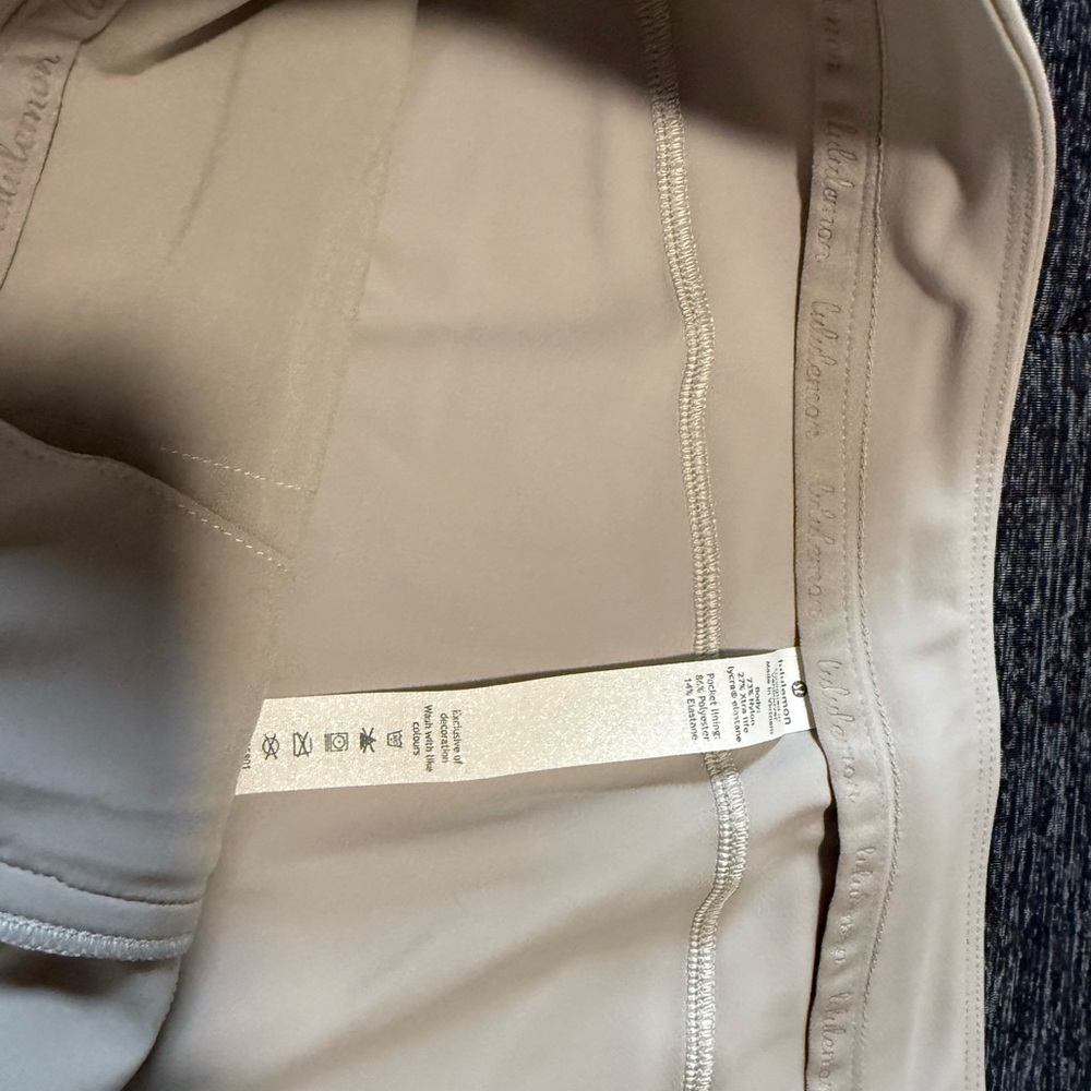 lululemon athletica Tan Track Pants